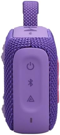 JBL Go 4 - Ultra-Portable, Waterproof and Dustproof Bluetooth Speaker, Big Pro Sound with Punchy bass, 7-Hour Built-in Battery, Made in Part with Recycled Materials (Purple) - Image 5
