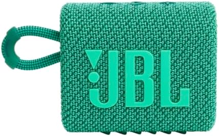 JBL Go 3 Eco - Portable Mini Bluetooth Speaker, big audio and punchy bass, IP67 waterproof and dustproof, 5 hours of playtime, Made in part with recycled materials (Eco Green) - Image 6