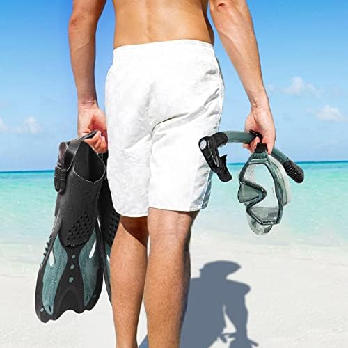 KUYOU Mask Fins Snorkeling Gear for Adults - Wide View Anti-Fog Mask, Full Dry Top Snorkel Gear Set - Image 8
