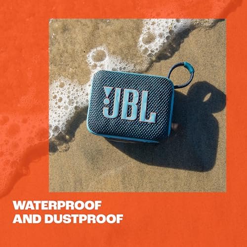 JBL Go 4 - Ultra-Portable, Waterproof and Dustproof Bluetooth Speaker, Big Pro Sound with Punchy bass, 7-Hour Built-in Battery, Made in Part with Recycled Materials (Purple) - Image 9