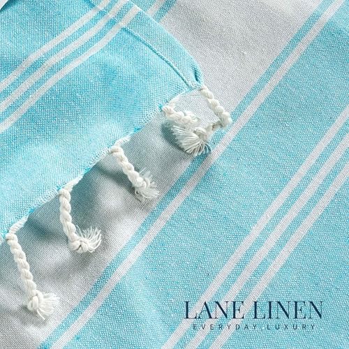 LANE LINEN Beach Towels 6 Pack, Bulk Beach Towels Oversized, Pool Towels for Adults, Pre-Washed, Sand Free Beach Towel, Fast Drying Beach Towel, 39"x71" - Classic Color - Image 6